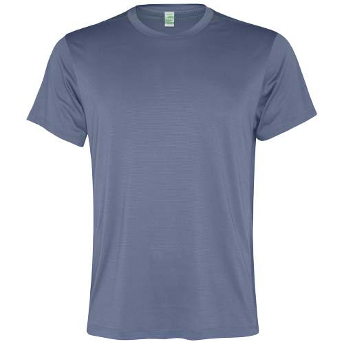 T-shirt sport personnalisé 100g pour homme Slam Roly Bleu zen